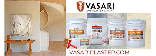 Vasari Lime Plaster & Paint Offers a Full Line of Natural Wall Finishes, Primers, and Sealers Manufactured in the USA