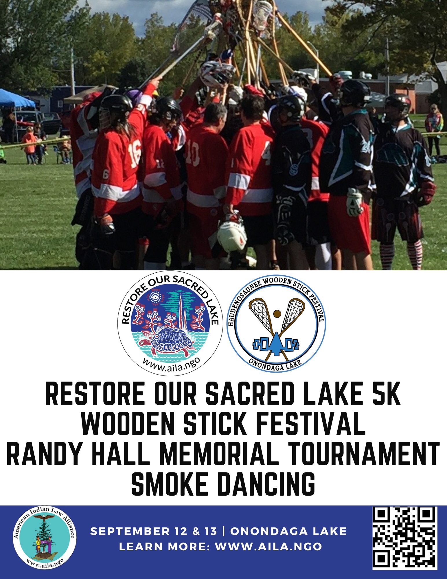 11th Annual Haudenosaunee Wooden Stick Festival Weekend, September 11–13 at Onondaga Lake