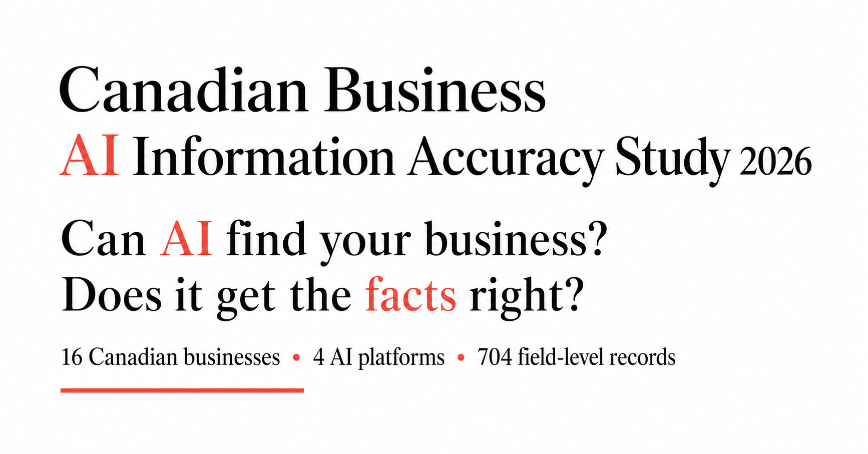WebMax Canada Study Finds AI Usually Gets Canadian Business Facts Right