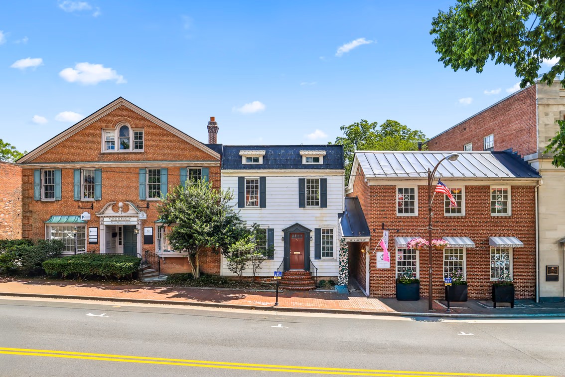 3 Attached Commercial Bldgs Located in the Epicenter of Downtown Leesburg, VA Set for Auction Announces Nicholls Auction