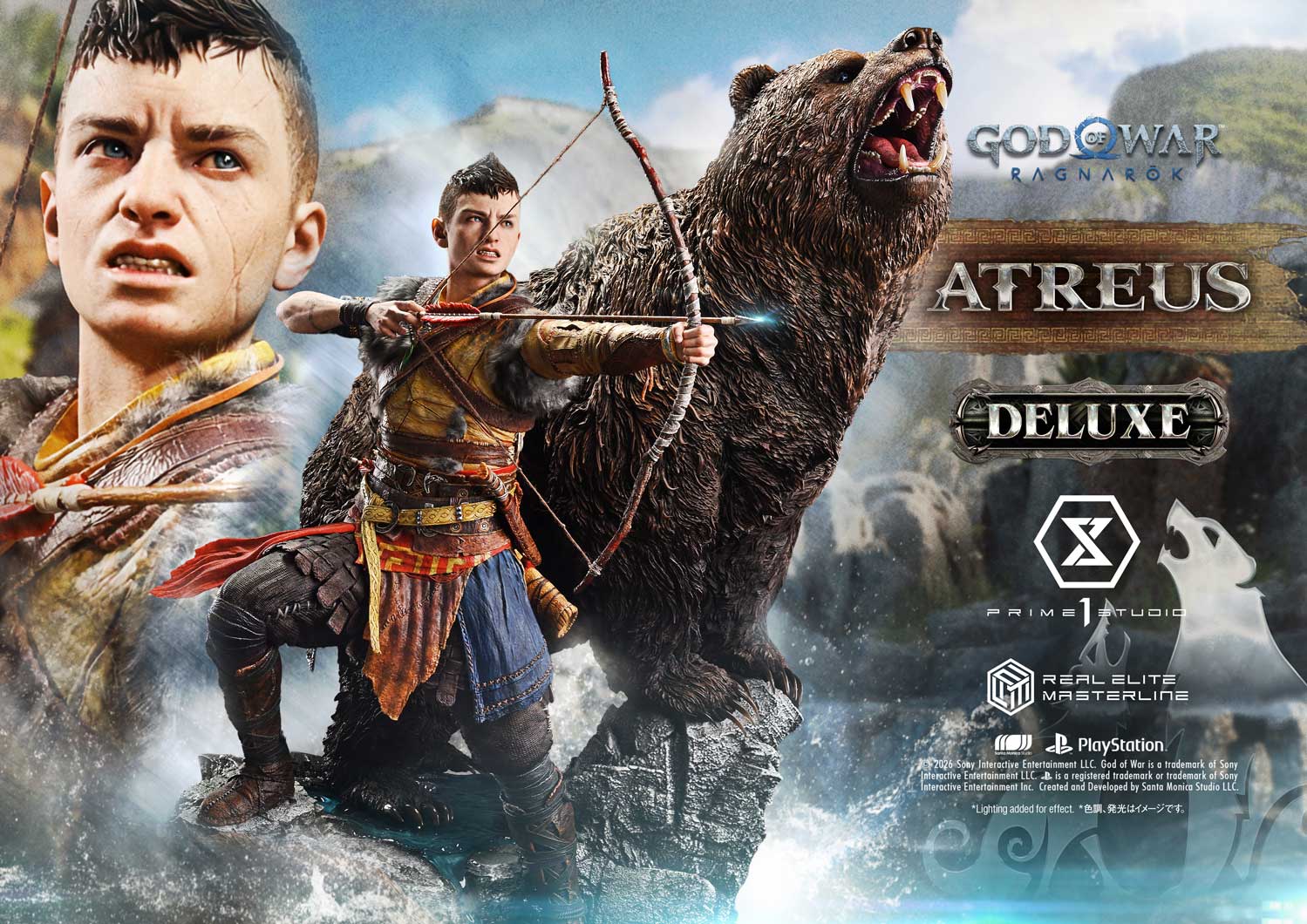Pre-Orders Open August 20: God of War: Ragnarok Atreus Statue