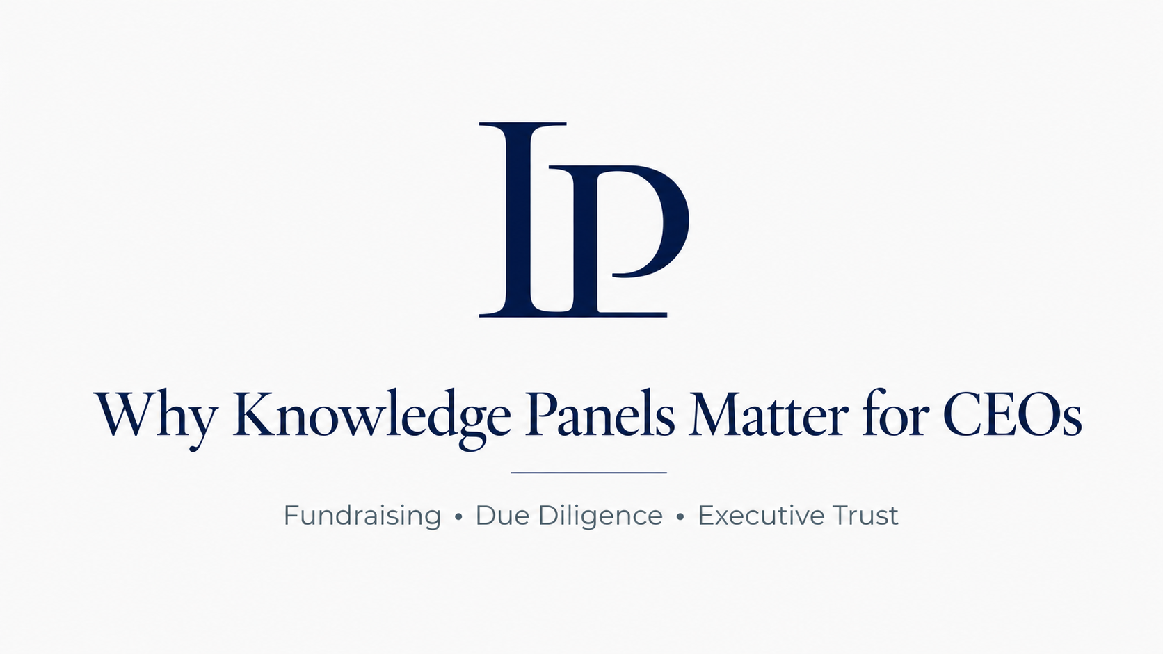 Lindy Panels Says Knowledge Panels Are Becoming a Due Diligence Layer for CEOs