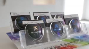 HONGCHEN Optical lens demonstration and merchandising support for private-label retail programs.