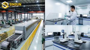 Sinsun Hardware Cold Heading Production Line And Quality Inspection Laboratory