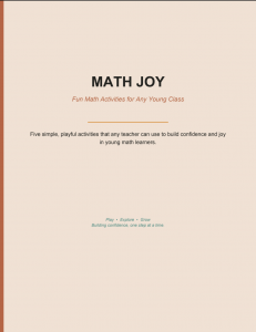 Math Joy E-Book