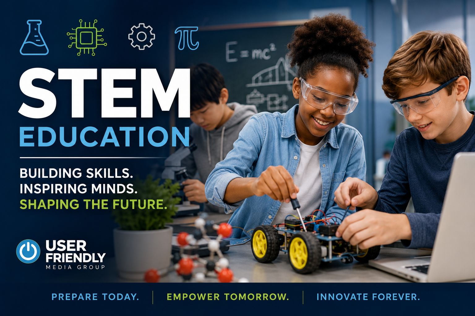User Friendly Media Group Calls for Greater Priority on STEM Education as Technology Reshapes the Workforce