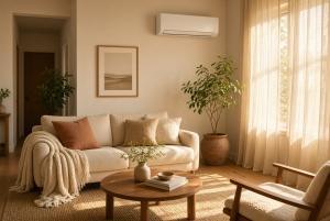 Aesthetic dual zone DIY mini split indoor unit