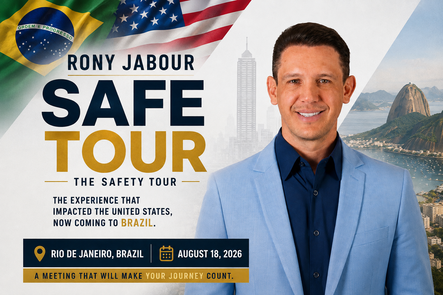 Rony Jabour Brings SAFE Tour to Rio de Janeiro for Brazil’s Workplace Safety Professionals