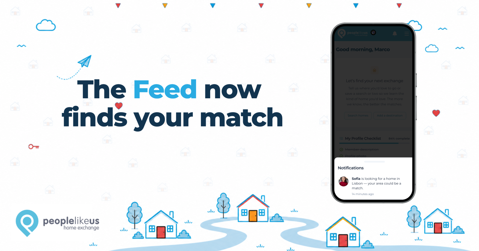 Home exchange community People Like Us launches AI-powered member matching