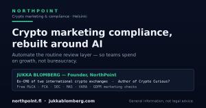 Ex-Exchange CMO Jukka Blomberg Is Rebuilding Crypto Marketing Aro