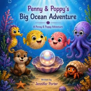 Author Jennifer Porter introduces young readers to an underwater world of discovery in Penny and Poppy’s Big Ocean Adventure (Penny and Poppy Adventures), a children’s picture book created for ages four through eight Penny and Poppys Big Ocean Adventure at by Jennifer Porter