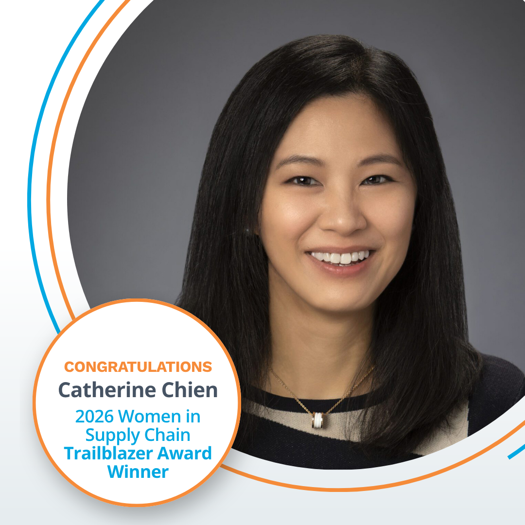 Catherine Chien Named a Trailblazer Winner of 2026 Women in Supply Chain Forum™ Award