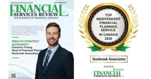 Dunbrook Associates Financial Services Review Top Independent Financial Planning Service Award