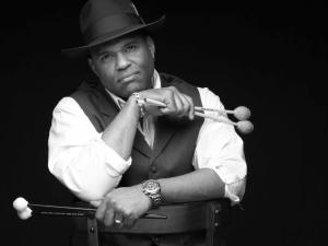 Jason “Malletman” Taylor, a five-time Grammy ballot artist and protégé of legendary vibraphonist Lionel Hampton, created his signature fusion of jazz, R&B and swing known as “Vibrafunk.” Photo courtesy of Mallet Records, Inc.
