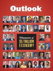 Suresh Naik on the coverpage of Outlook India