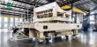 34 Tons Trackless Transfer Cart with Innovative Switchable Drive
