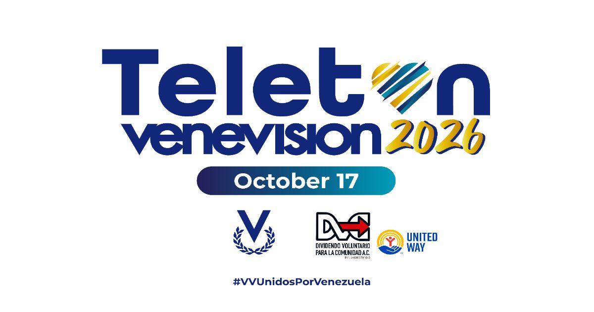 Cisneros launches Teleton Venevision 2026 for earthquake recovery in Venezuela in partnership with United Way Venezuela