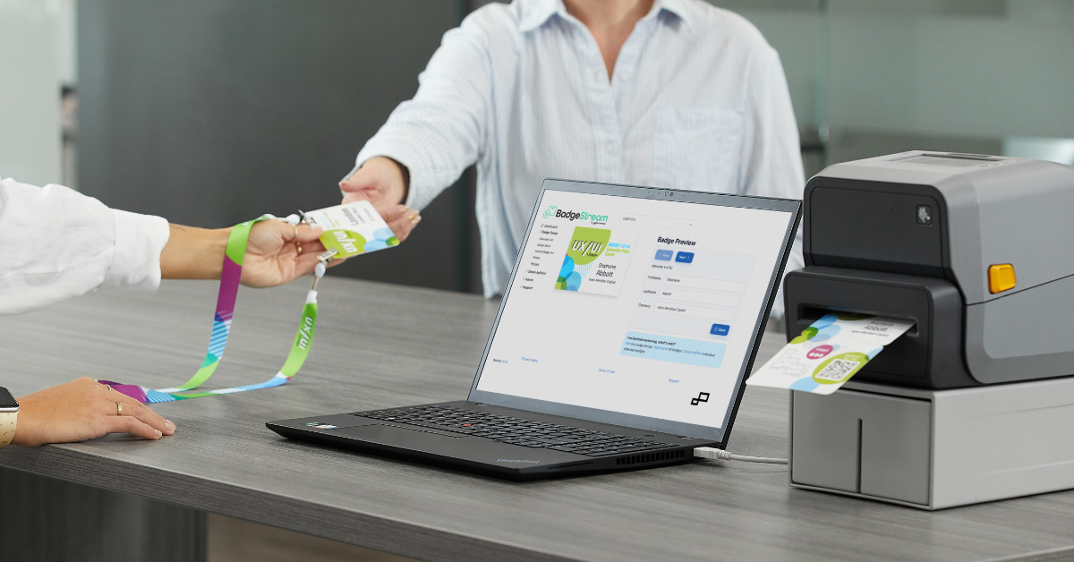 pc/nametag Launches ‘BadgeStream’ DIY Event Check-In and Badge Printing Software
