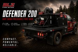 Defender 200 - 200 Gallon Fire Skid