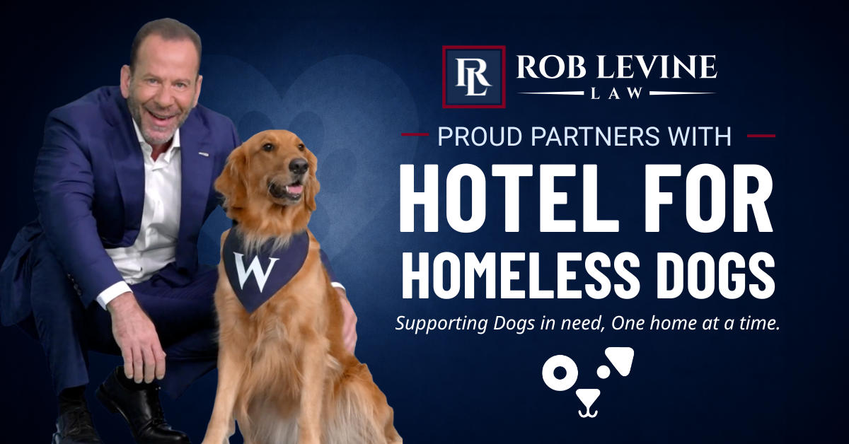 Attorney & Former K-9 Officer Rob Levine Partners with The Hotel for Homeless Dogs to Give Rescue Pups a Second Chance