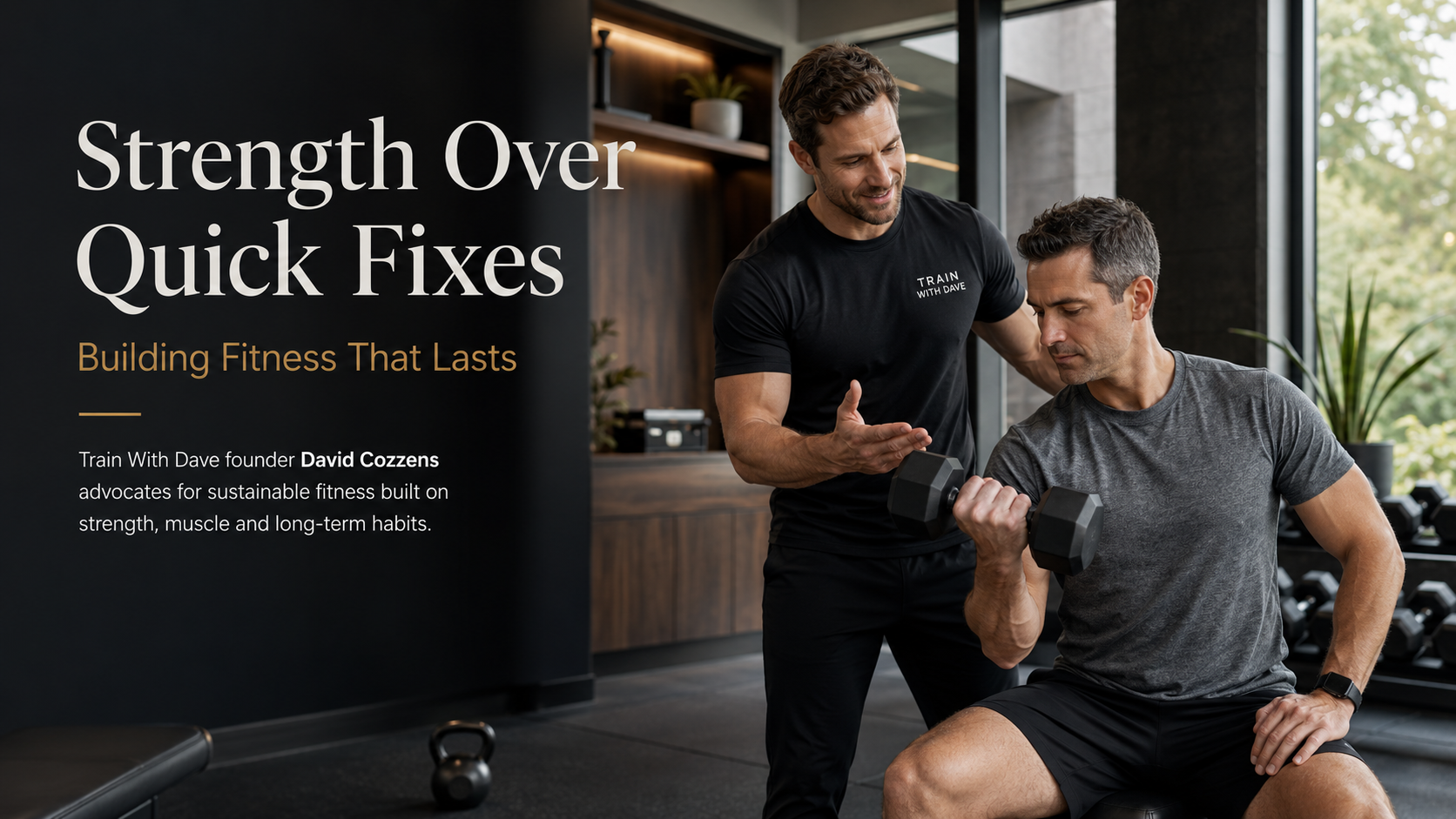 Beyond Quick Fixes: Train With Dave Focuses on Strength, Sustainable Habits and Lifelong Health