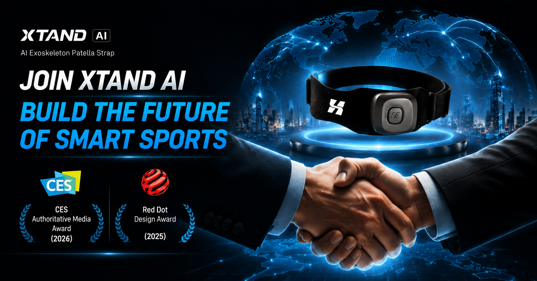 Xtand Expands Global Partner Program for the Smart Knee-Support Market