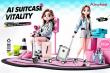 Airwheel Ai Suitcase Launched– World’s First Full-Smart Luxury 20inch Electric Rideable Cabin Suitcase