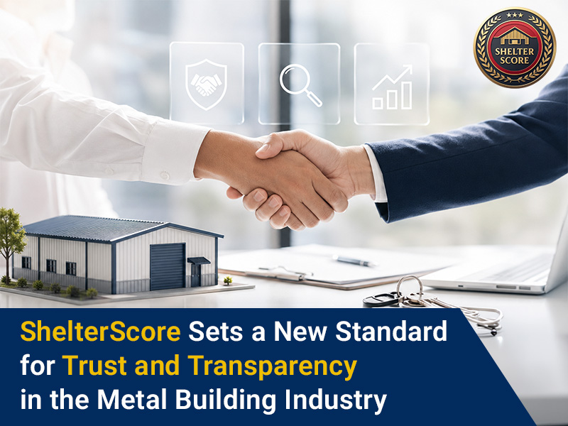 ShelterScore Sets a New Standard for Trust and Transparency in the Metal Building Industry