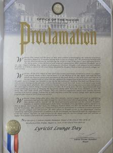 proclaimed