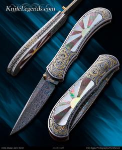John W. Smith custom knife.