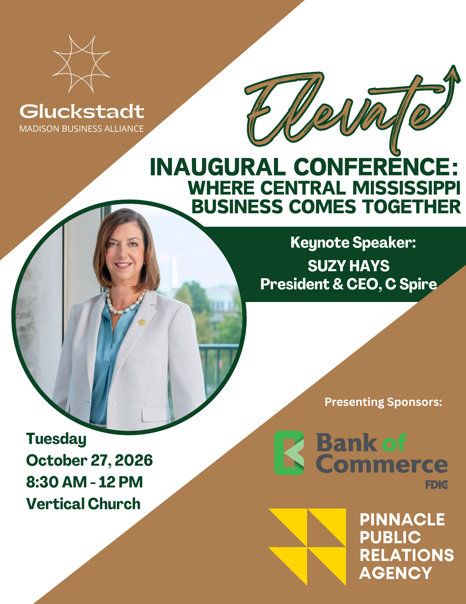 Gluckstadt Madison Business Alliance Announces Inaugural Elevate Conference for Central Mississippi Business Community