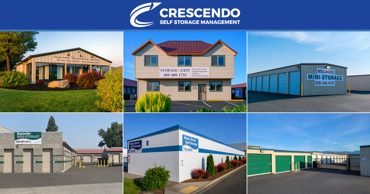 Crescendo Expands Presence in Walla Walla, WA with Acquisition of Six Self-Storage Facilities