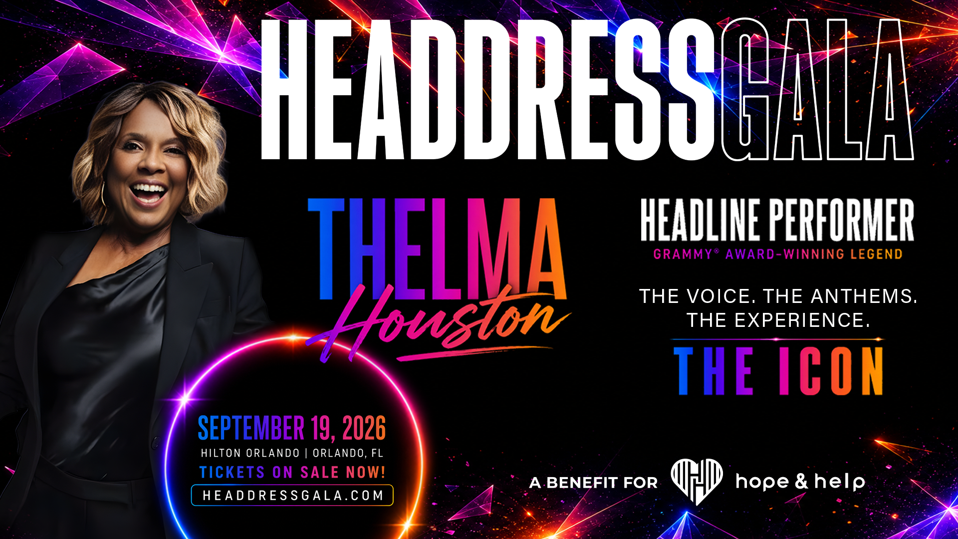 MOTOWN LEGEND THELMA HOUSTON TO HEADLINE THE 2026 HEADDRESS GALA
