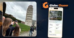 Family on an exploration tour through Italy with Globe Chaser