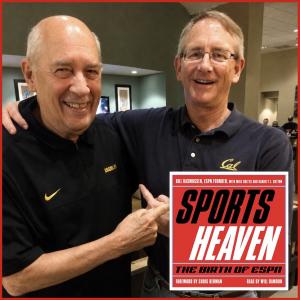 “Sports Heaven” Author and ESPN Founder Bill Rasmussen with Co-Author and Executive Producer Garrett Z Sutton, who praises Bill as “an entrepreneur at heart, who truly transformed an industry through pure grit, determination and a positive spirit.”