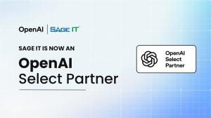 Sage IT, a global Systems Integrator headquartered in Frisco, TX, today announced that it has been named an OpenAI Select Partner within the OpenAI Partner Network Sage IT Named an OpenAI Select Partner