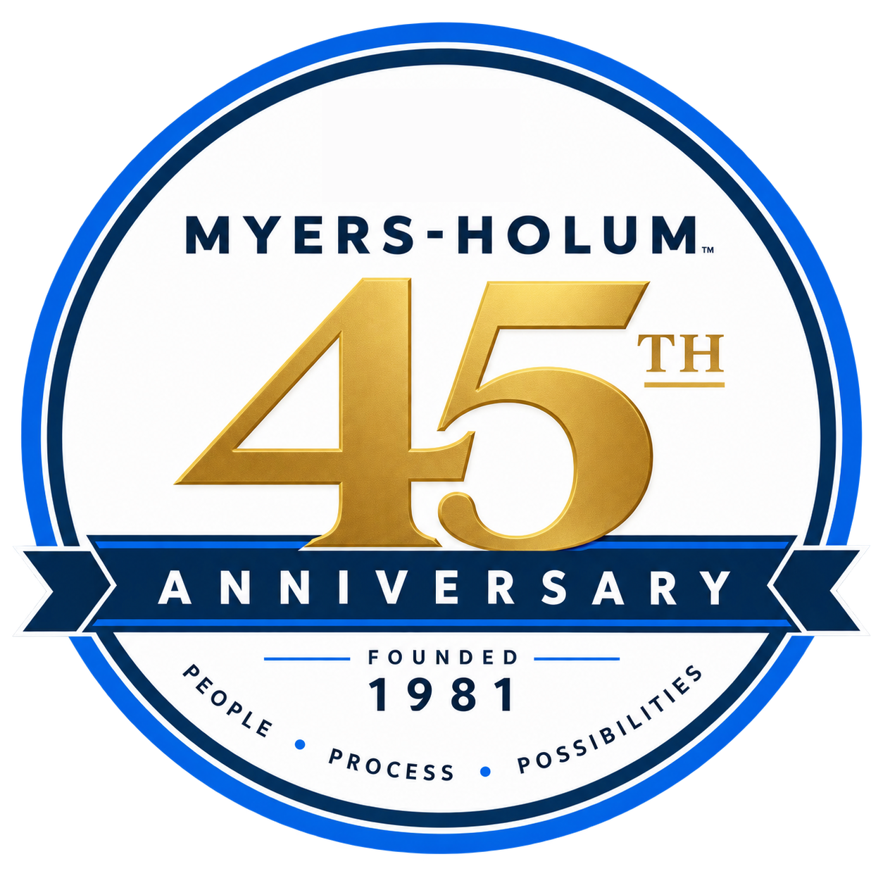 Myers-Holum Celebrates 45 Years of Excellence