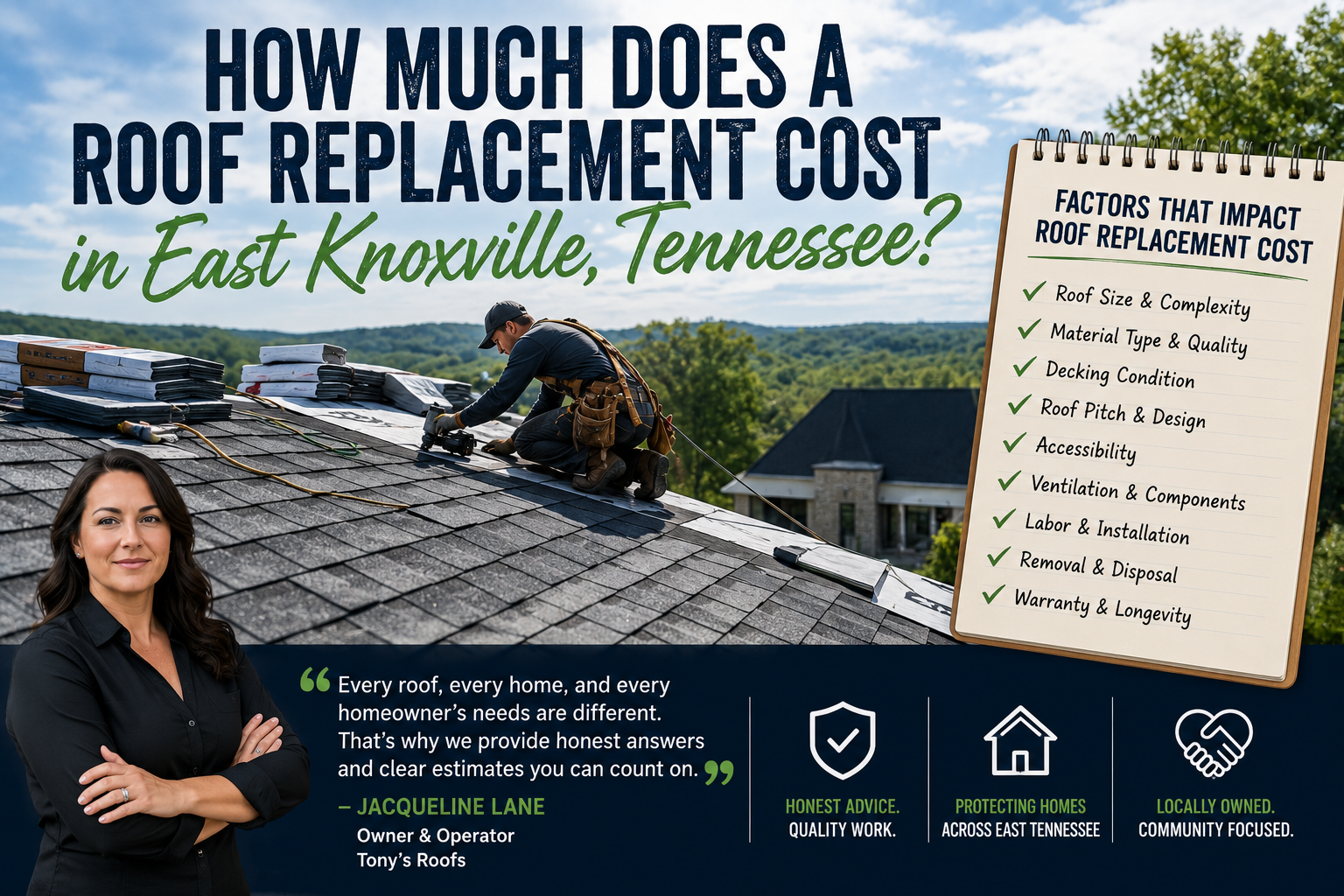Tony’s Roofs Encourages Knoxville Homeowners to Take a Whole-Home Approach to Exterior Maintenance