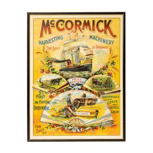 McCormick Harvesting Machinery Poster