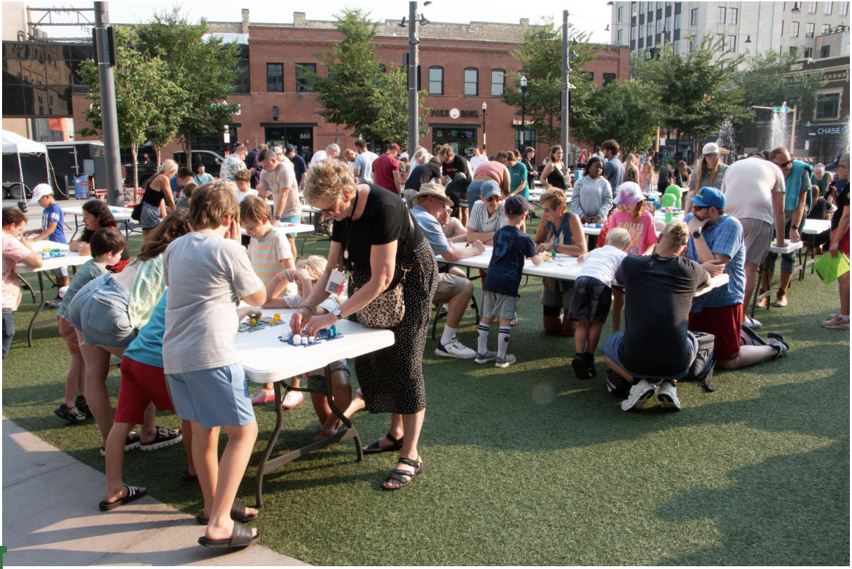 Downtown Fargo Falls Just Short of Tic-Tac-Toe World Record – but the Community Still Wins Big