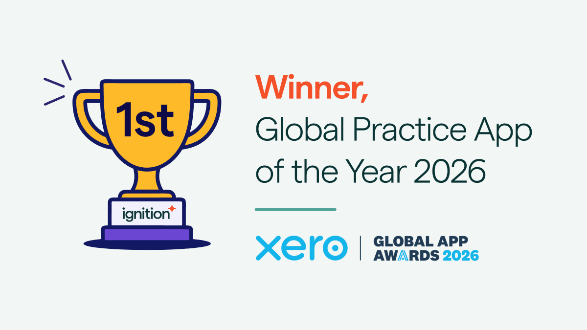 Ignition wins Xero Global Practice App of the Year 2026