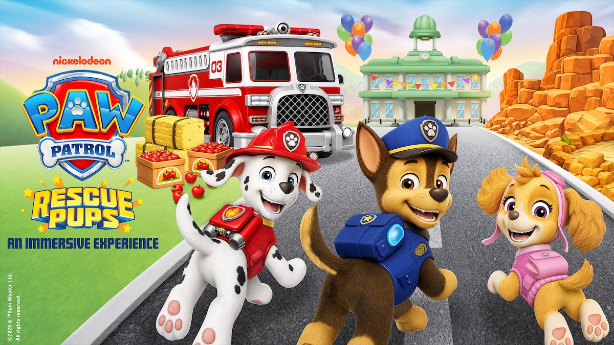 PARAMOUNT PRODUCTS & EXPERIENCES AND EGAN PRODUCTIONS ANNOUNCE PAW PATROL™ RESCUE PUPS: AN IMMERSIVE EXPERIENCE