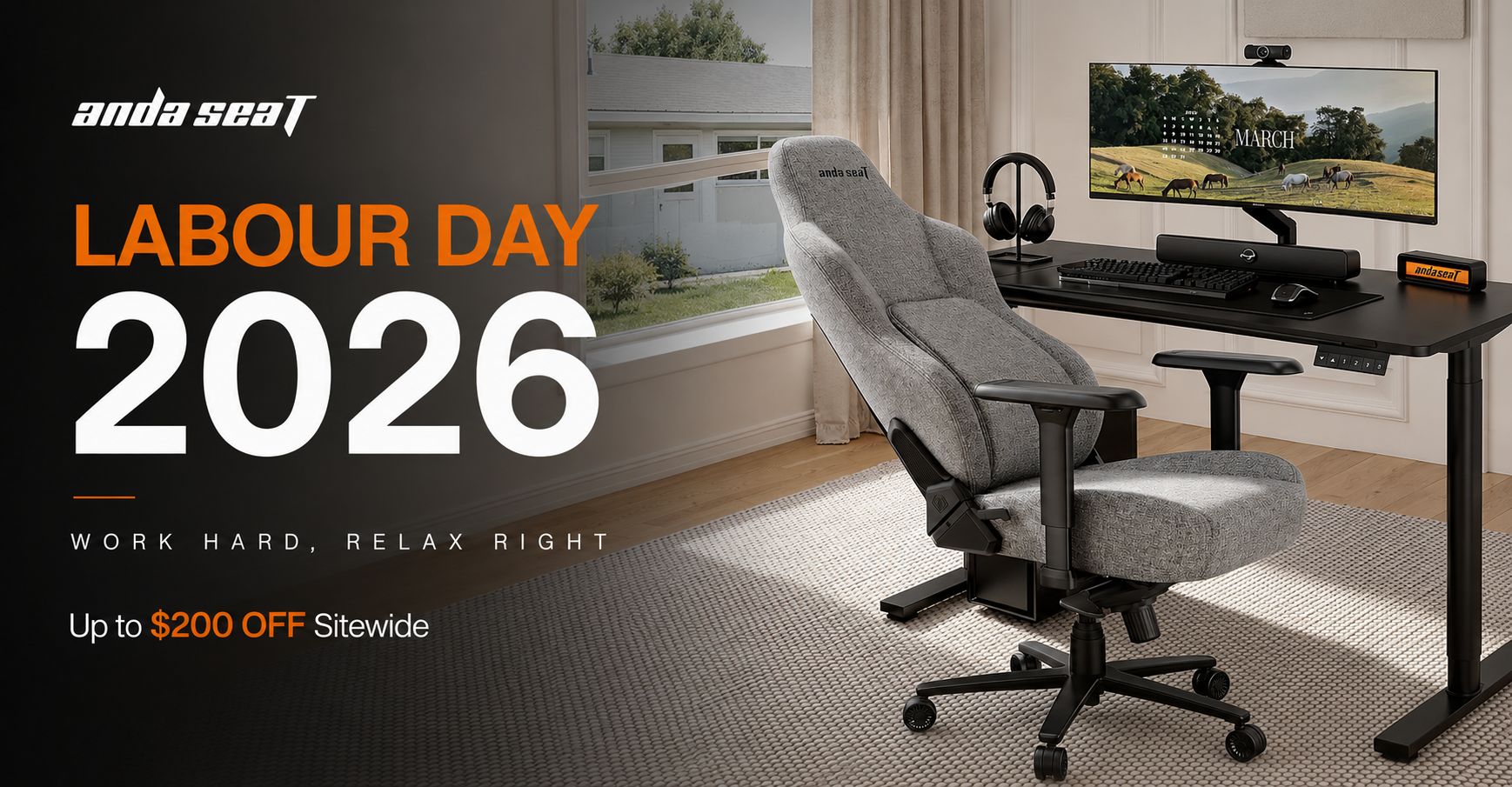 AndaSeat Labor Day Campaign Connects Phantom 4 Series With a Changing Approach to Seated Work and Recovery