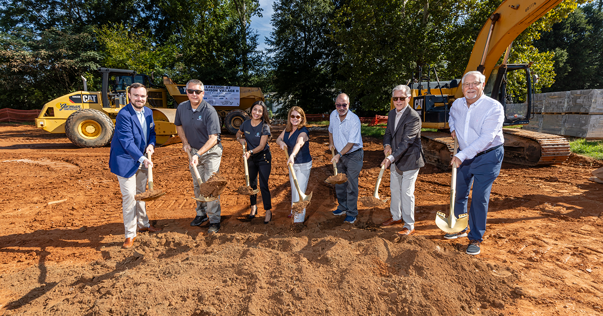 Paces Preservation Partners and Gainesville Housing Authority break ground on 100-unit affordable senior community
