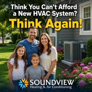 Soundview HVAC and Wells Fargo Financing make heat pump installations more affordable for homeowners on Long Island