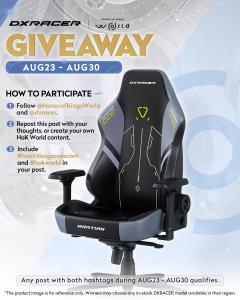 DXRACER X HOK World