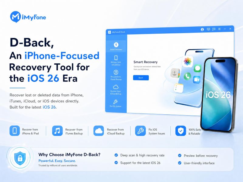 iMyFone D-Back Review: An iPhone-Focused Recovery Tool for the iOS 26 Era