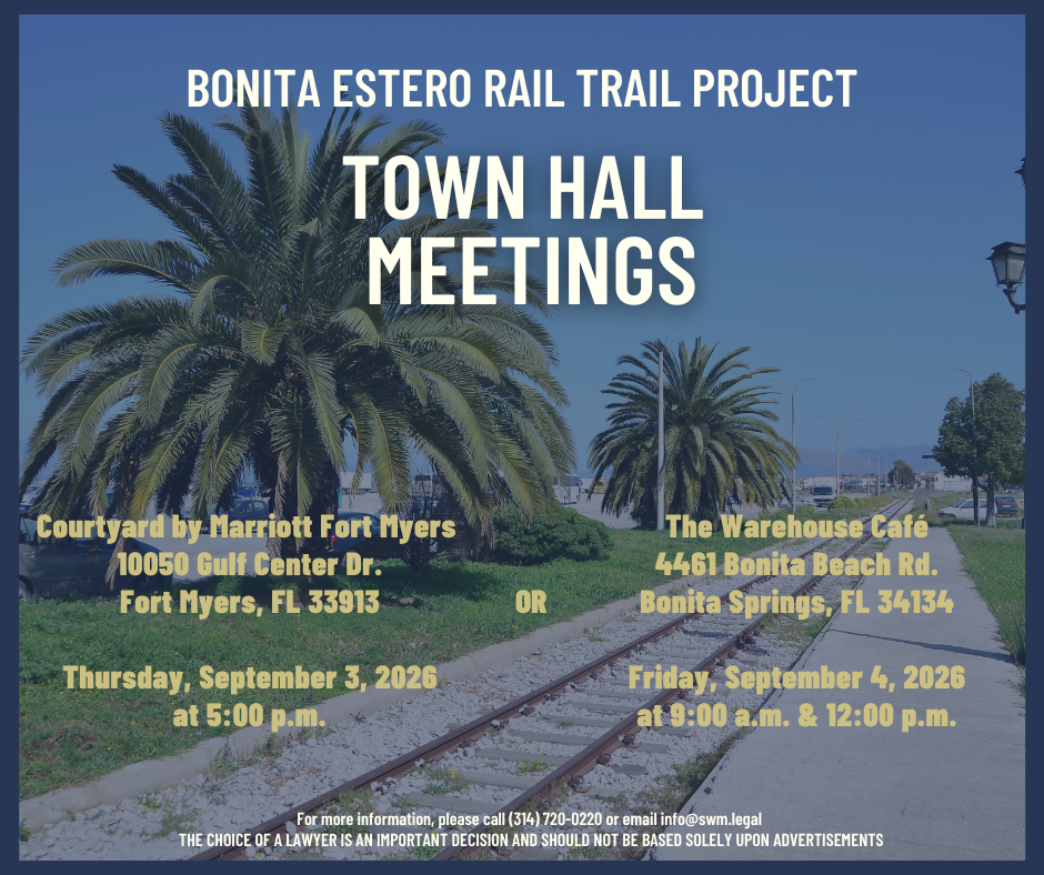 Bonita Estero Rail Trail Lawsuit Filed; Meetings Announced for Adjacent Landowners