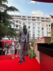 Keith L Craig Red Carpet at Le Majestic Barriere