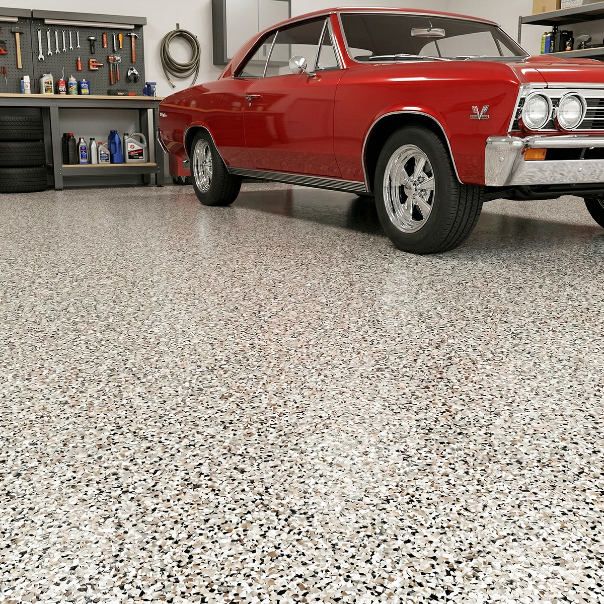 WiseBond® Epoxy Systems Launches WiseBond® Floors Weekend DIY Epoxy Flake Garage Floor System